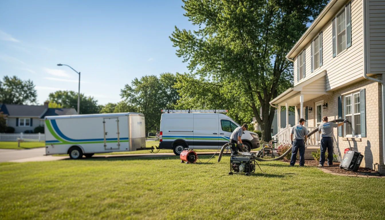 Flooded Basement Restoration And Cleanup With Repair in Dawson, ND near me